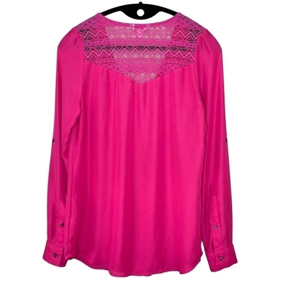 Candies hot pink blouse top - Picture 2 of 8